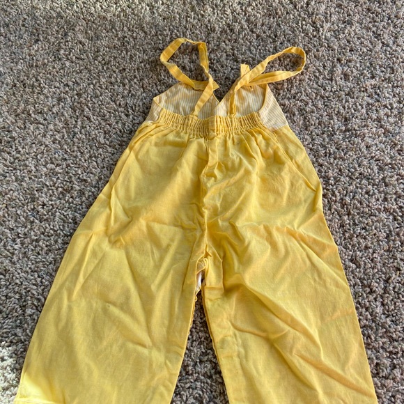 Vintage baby yellow overalls 24” long 6+ months - Picture 7 of 8